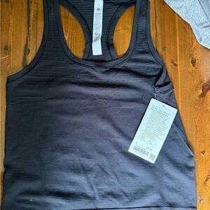 lululemon athletica black Tank Top